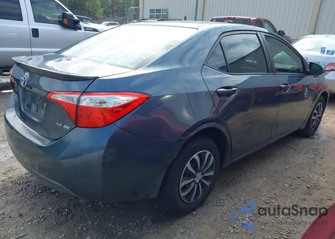 2016 Toyota Corolla Eco from USA, damaged, VIN 2T1BPRHE1GC528347